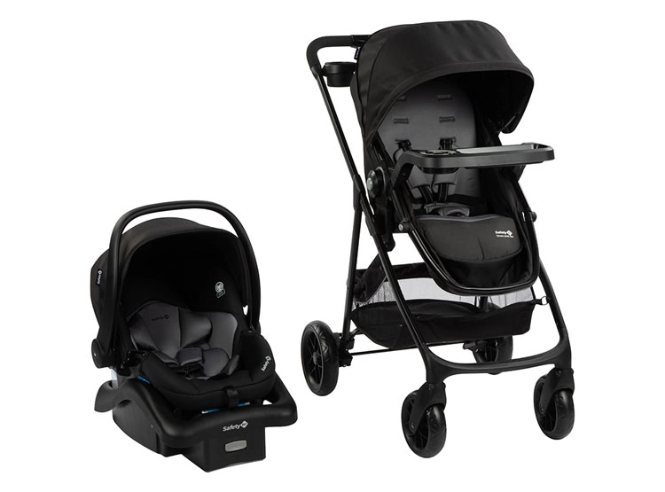 COCHE TRAVEL SYSTEM SAFETY 1ST GROW AND GO NEGRO - 1