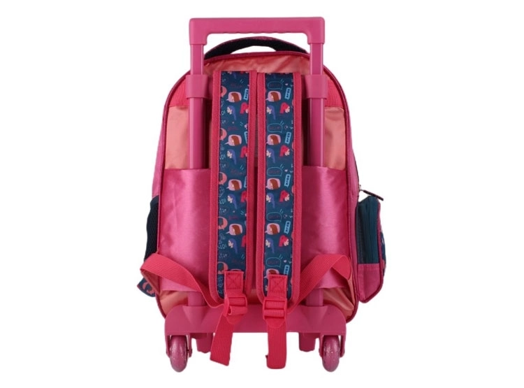 MOCHILA ESCOLAR BARBIE CON RUEDAS LENTEJUELAS - 3