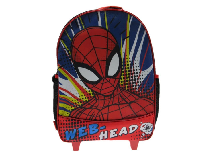 MOCHILA ESCOLAR SPIDERMAN CON RUEDAS - 1