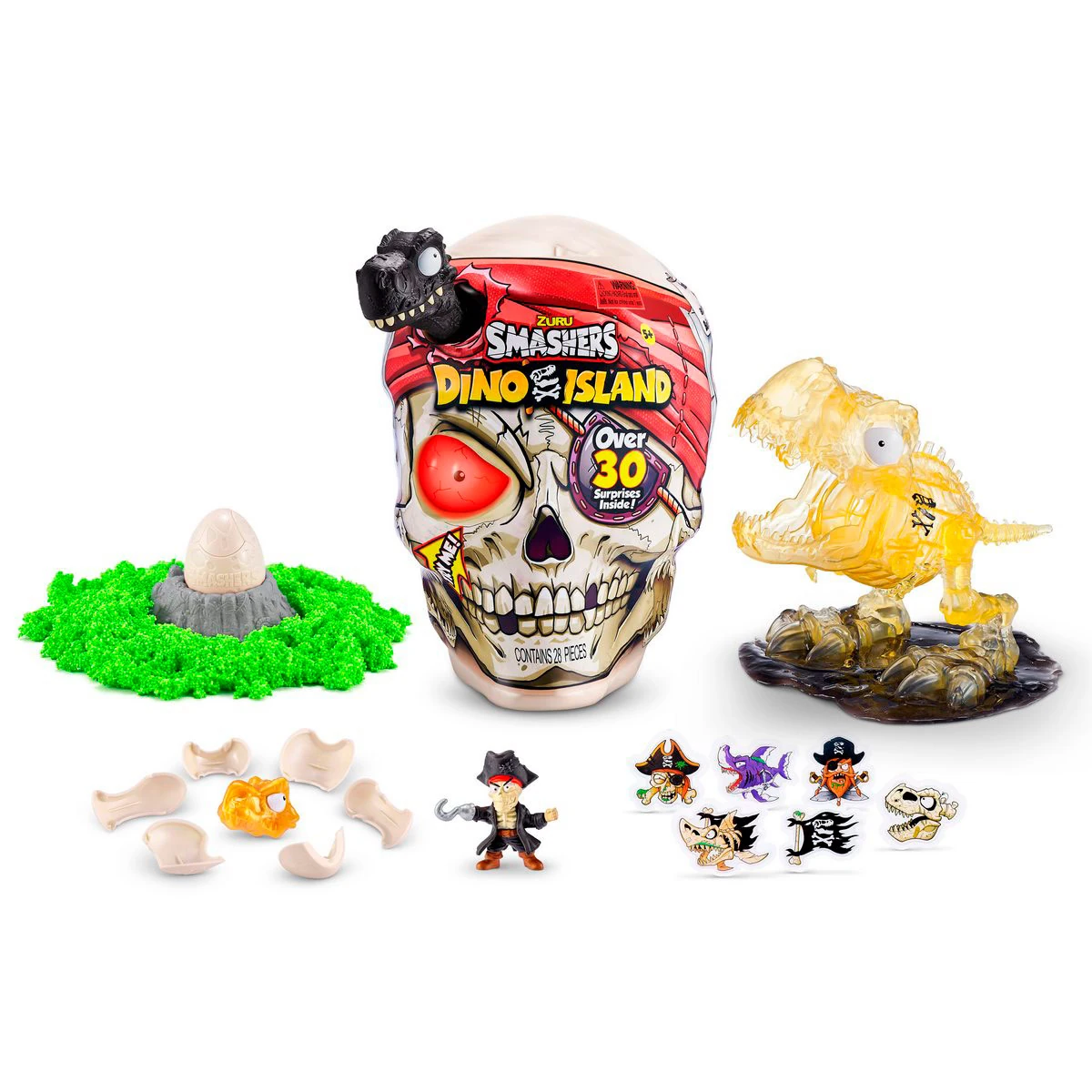 CALAVERA GIGANTE SMASHERS DINO ISLAND ZURU - 2