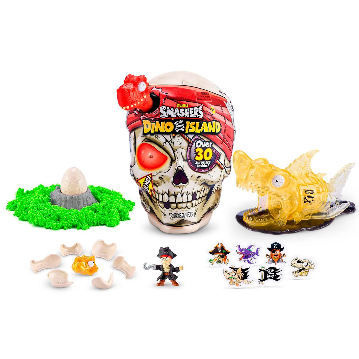 CALAVERA GIGANTE SMASHERS DINO ISLAND ZURU - 3
