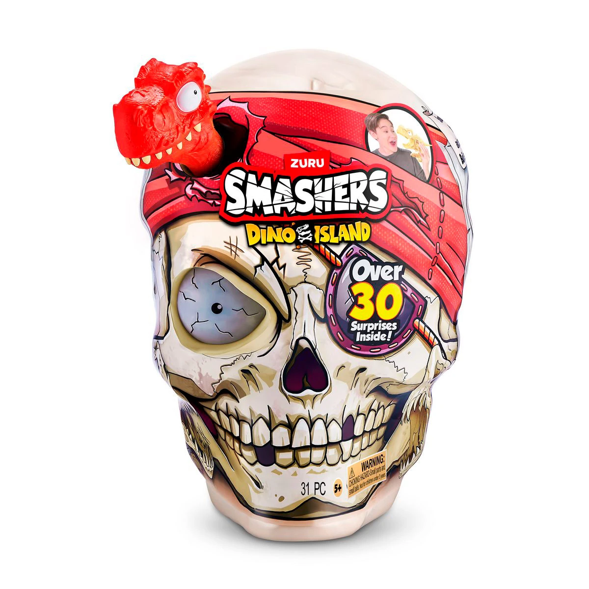 CALAVERA GIGANTE SMASHERS DINO ISLAND ZURU - 5