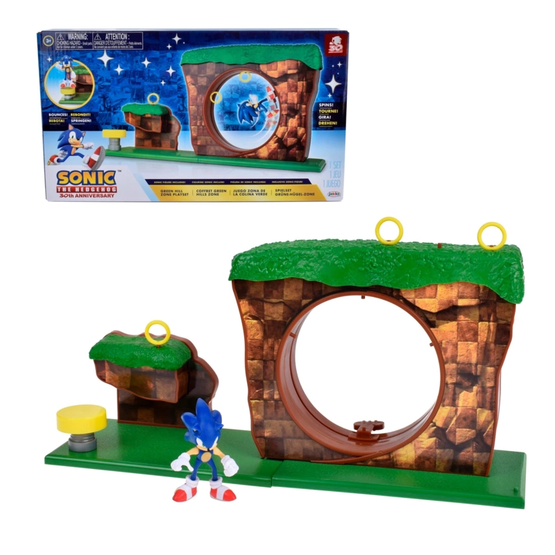 PLAYSET SONIC COLINA VERDE - 1