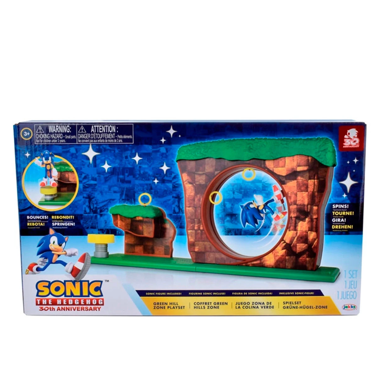PLAYSET SONIC COLINA VERDE - 4