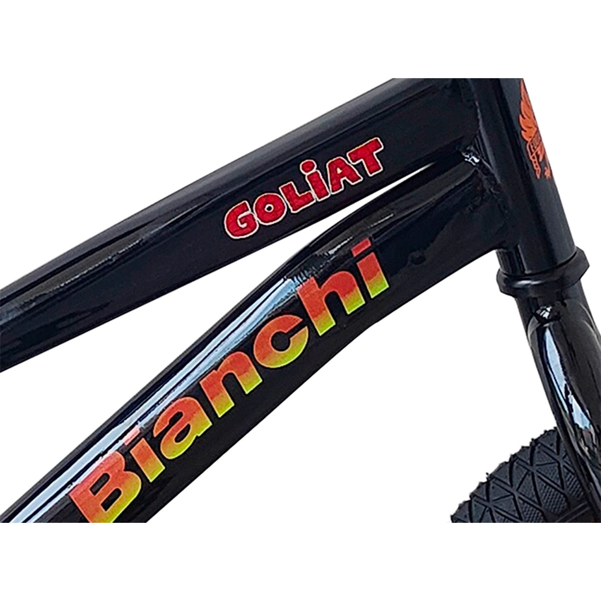 BICICLETA INFANTIL BIANCHI GOLIAT 12 NEGRO ARO 12 - 4