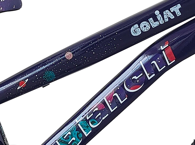 BICICLETA INFANTIL BIANCHI GOLIAT 16 MORADO ARO 16 - 4
