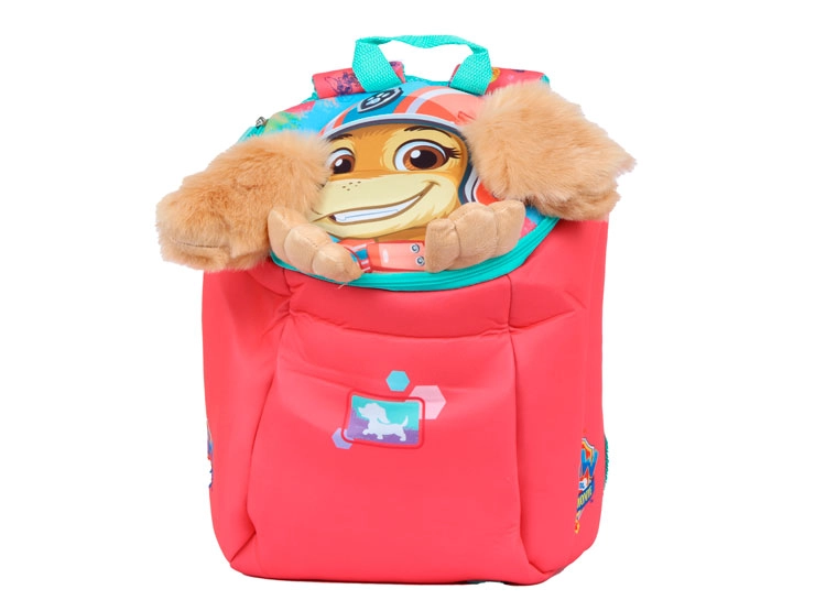 MOCHILA PAW PATROL CARA DE PELUCHE LIBERTY - 1