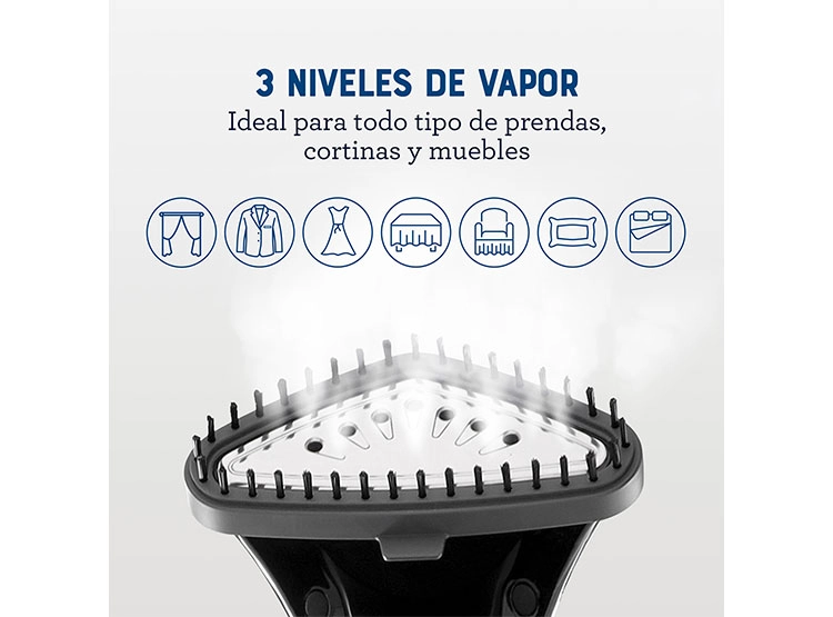 PLANCHA A VAPOR OSTER 1800 W GCSTGS7050 VAPORIZADOR PRENDAS TABLA SOPORTE - 5