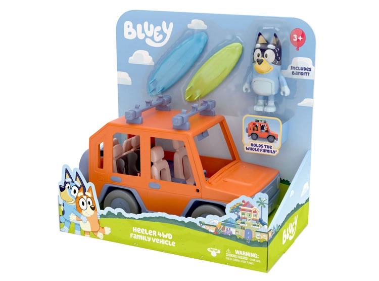 PLAYSET BLUEY VEHÍCULO FAMILIAR + FIGURA - 2