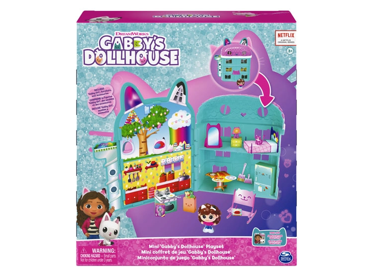 MINI SET DE JUEGO GABBY DOLLHOUSE - 1