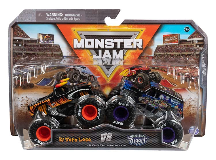SET VEHICULOS MONSTER JAM VERSUS / MODELO ALEATORIO - 1