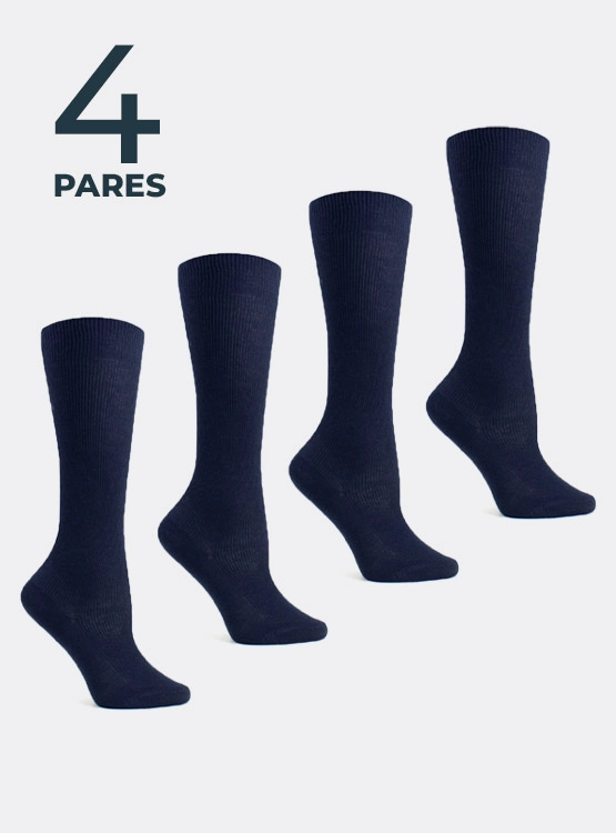 4 PACK CALCETINES NIÑA MONARCH 4 PARES DE CALCETAS BAMBOO - 1