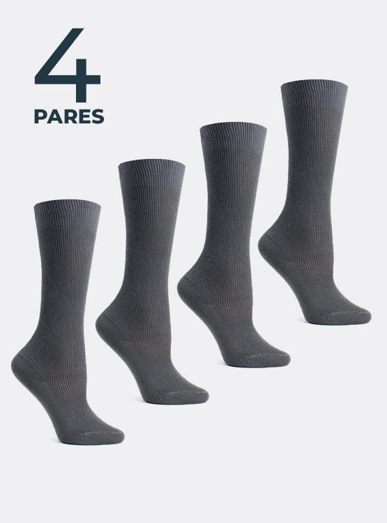 4 PACK CALCETINES NIÑA MONARCH 4 PARES DE CALCETAS BAMBOO