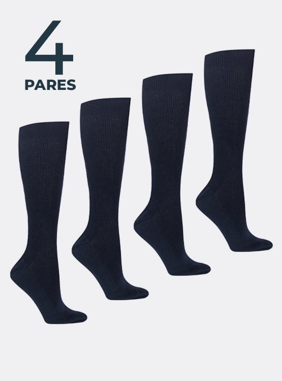 4 PACK CALCETINES NIÑA MONARCH 4 MEDIA PIERNA