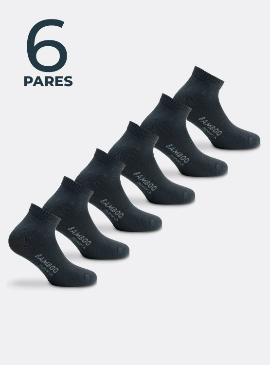 6 PACK CALCETINES NIÑO MONARCH 6 CORTOS DEPORTIVOS - 1