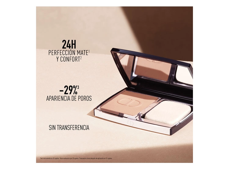BASE DE MAQUILLAJE DIOR COMPACTA NATURAL VELVET 0.31 OZ - 5
