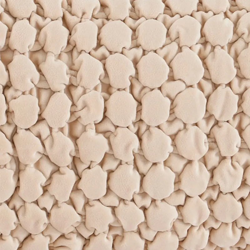 COJÍN VELVET RIPLEY HOME VELVET PANAL IVORY - 2