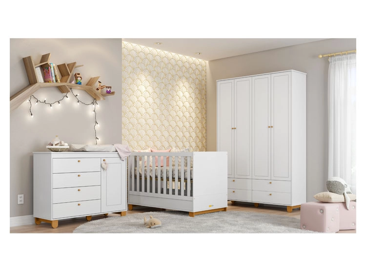 CUNA KIDSCOOL NEW ZUPI MADERA BLANCO - 10