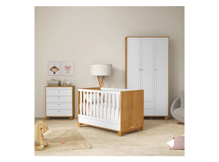 CUNA KIDSCOOL NEW ZUPI MADERA BLANCO - 9