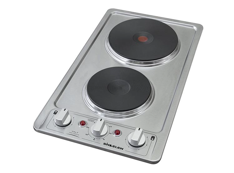 ENCIMERA ELÉCTRICA SINDELEN CEE-4251IN 2 PLATOS GRIS - 2