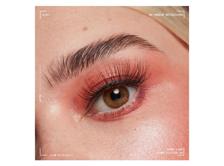 PESTAÑAS POSTIZAS NYX JUMBO LASH WISPY FLUTTER 1 GR - 5