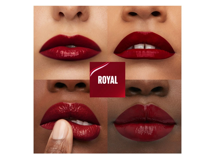 LABIAL MAYBELLINE SUPER STAY VINYL INK LARGA DURACIÓN ROYAL 4 GR - 4