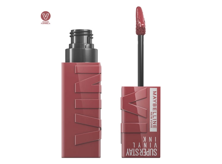 LABIAL MAYBELLINE SUPER STAY VINYL INK LARGA DURACIÓN WITTY 4 GR - 1