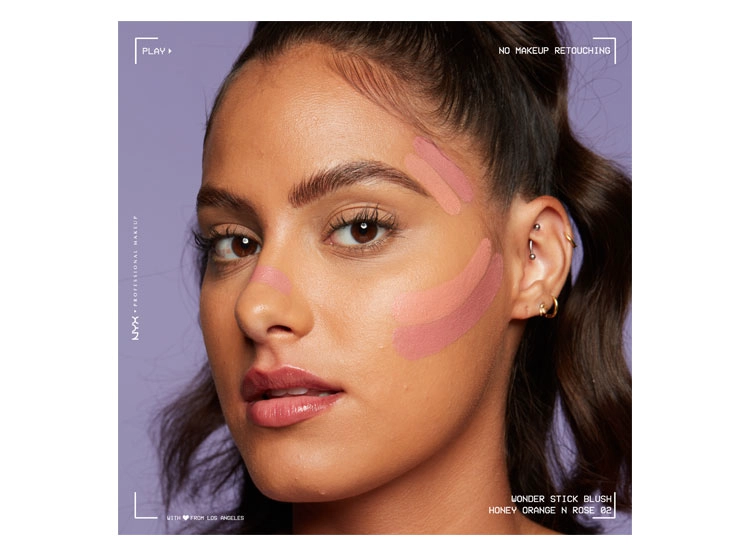 CONTORNO NYX BARRA WONDER HONEY ORANGE + ROSE 3.5 GR - 5