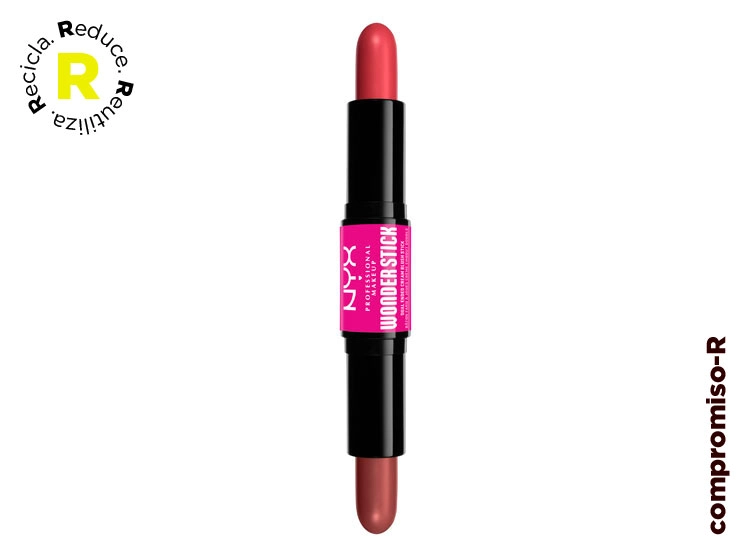 BARRA DE CONTORNO NYX WONDER CORAL + DEEP PEACH - 1