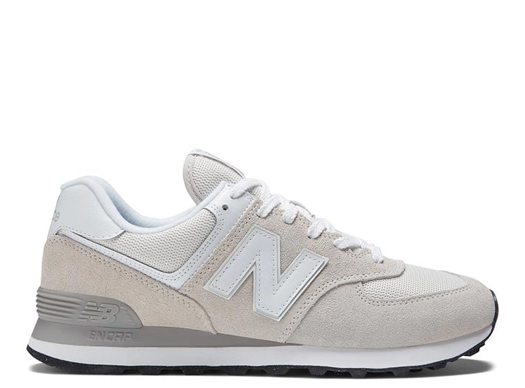 ZAPATILLAS HOMBRE NEW BALANCE CASUAL GRIS CLARO ML574EVW CUERO - 1