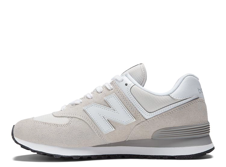 ZAPATILLAS HOMBRE NEW BALANCE CASUAL GRIS CLARO ML574EVW CUERO - 3