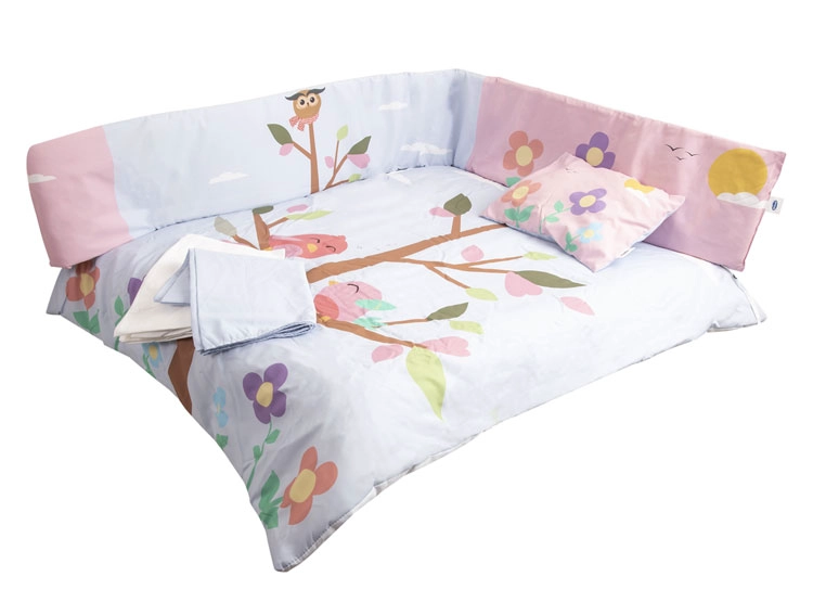 SET DE CUNA BEBESIT 5 PIEZAS PAJARITO - 5