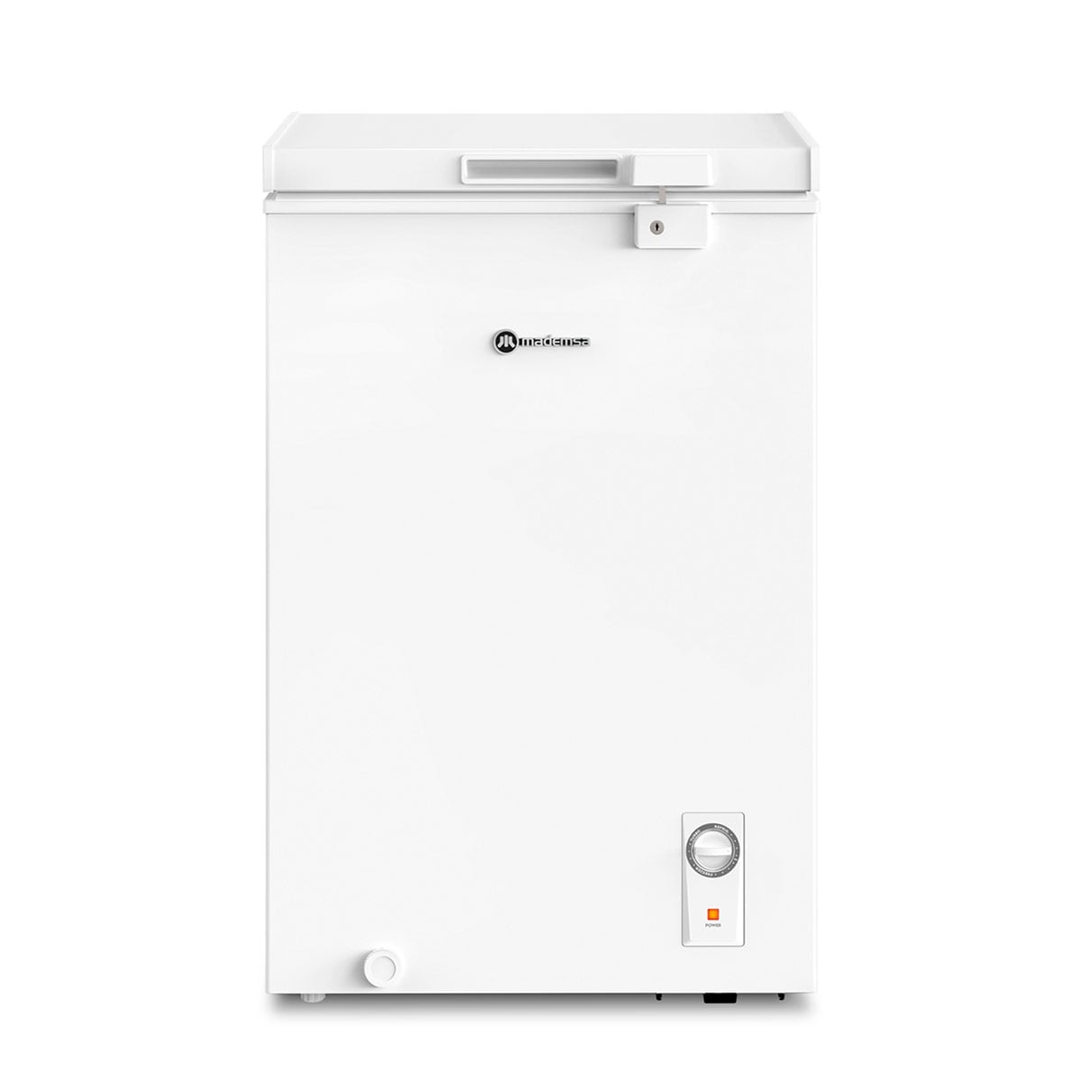 CONGELADOR HORIZONTAL MADEMSA M100D 99L DUAL BLANCO - 2