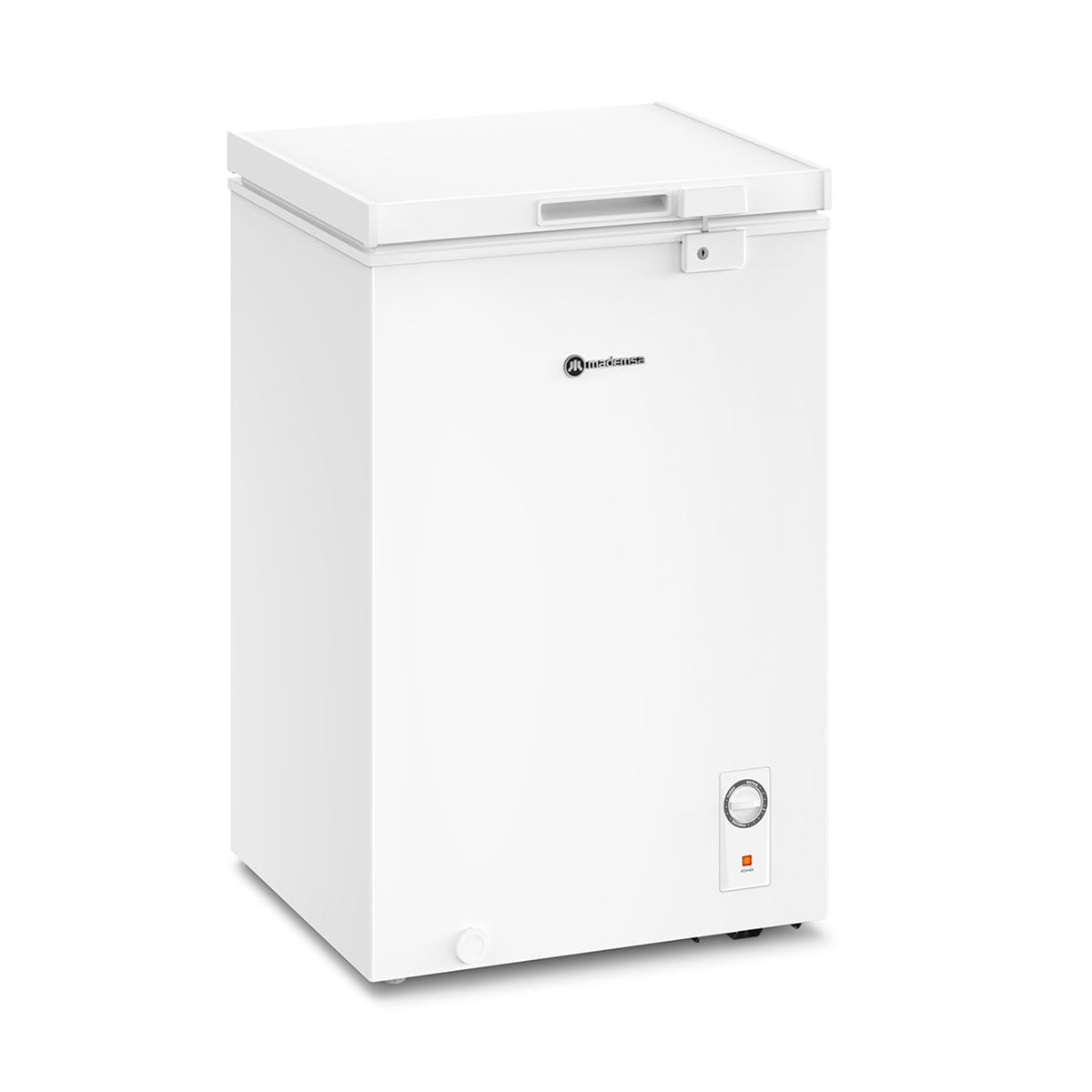 CONGELADOR HORIZONTAL MADEMSA M100D 99L DUAL BLANCO - 5