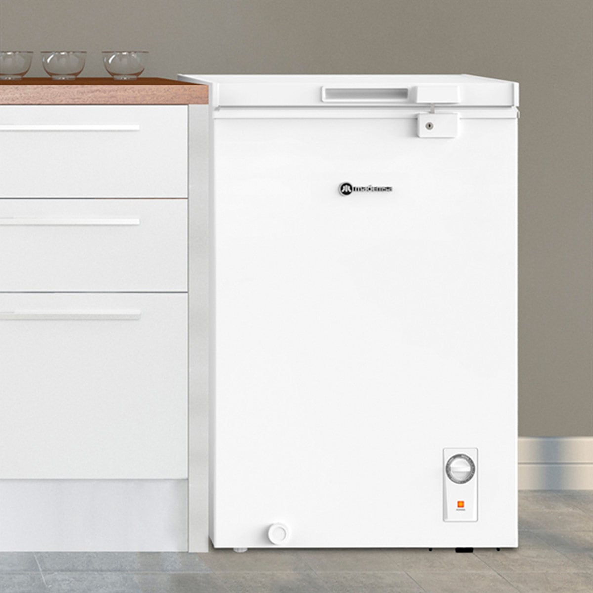 CONGELADOR HORIZONTAL MADEMSA M100D 99L DUAL BLANCO - 7