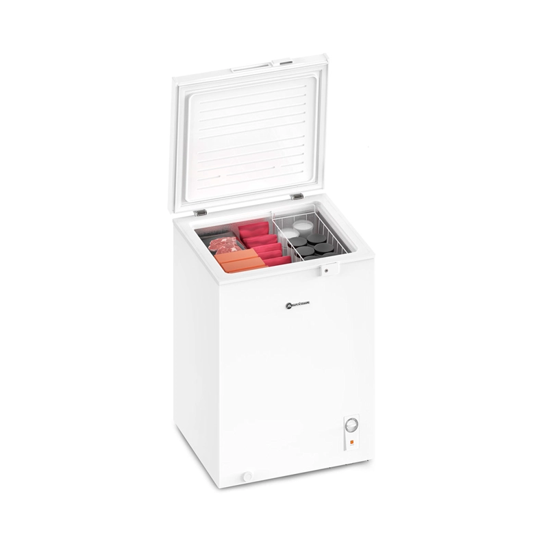 CONGELADOR HORIZONTAL MADEMSA M150D 142L DUAL BLANCO - 6