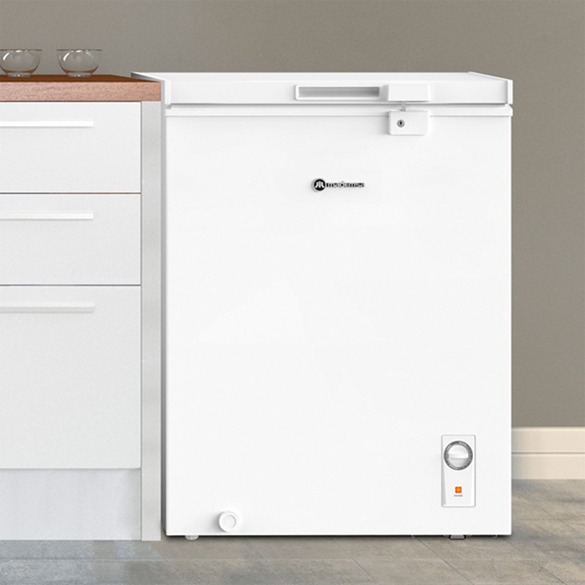 CONGELADOR HORIZONTAL MADEMSA M150D 142L DUAL BLANCO - 7