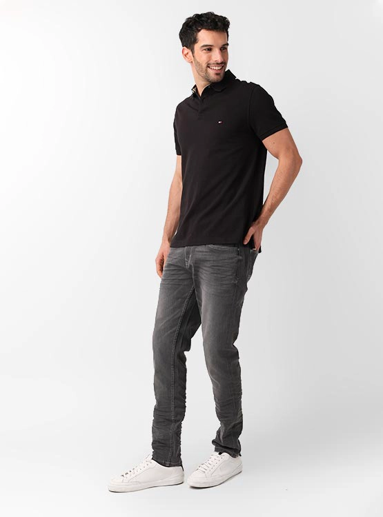 POLERA HOMBRE TOMMY HILFIGER ALGODÓN MANGA CORTA - 4