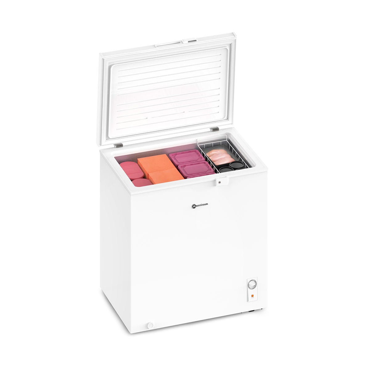 CONGELADOR HORIZONTAL MADEMSA M200D 198L DUAL BLANCO - 6