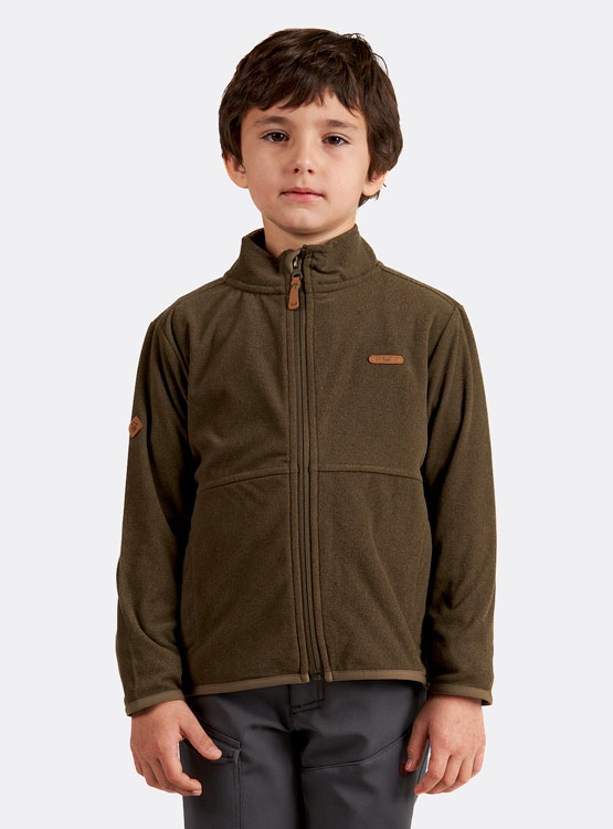 POLERON LIPPI TEEN BOY STRIPES NANO-F FULL ZIP HOODY - 2