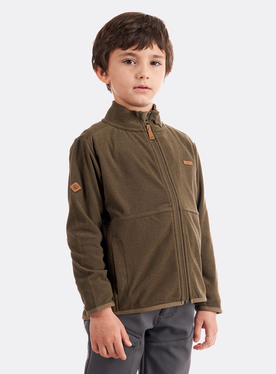 POLERON LIPPI TEEN BOY STRIPES NANO-F FULL ZIP HOODY - 3