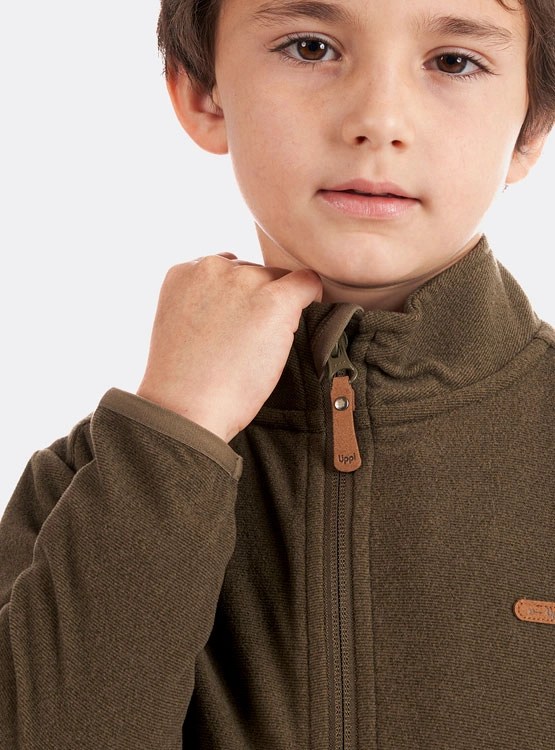 POLERON LIPPI TEEN BOY STRIPES NANO-F FULL ZIP HOODY - 5