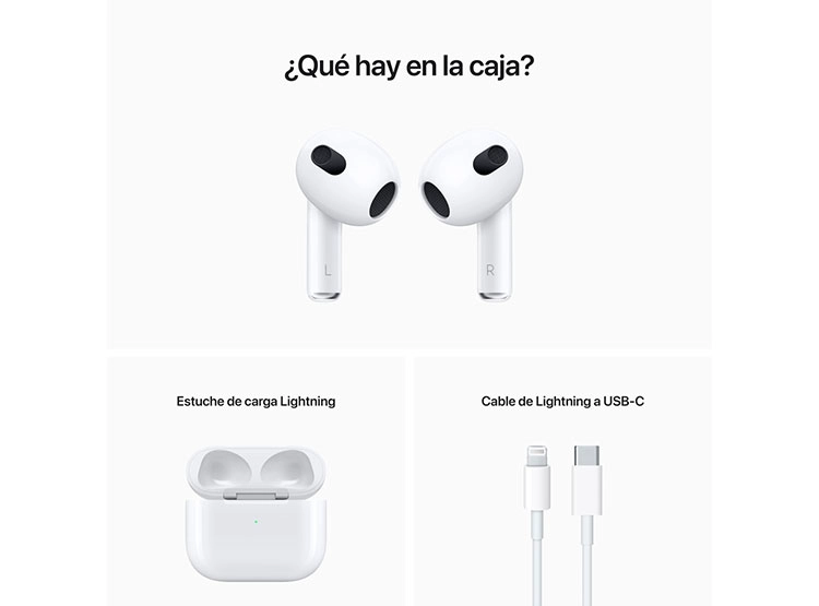 Apple AirPods 3 con estuche de carga Lightning, foto 7