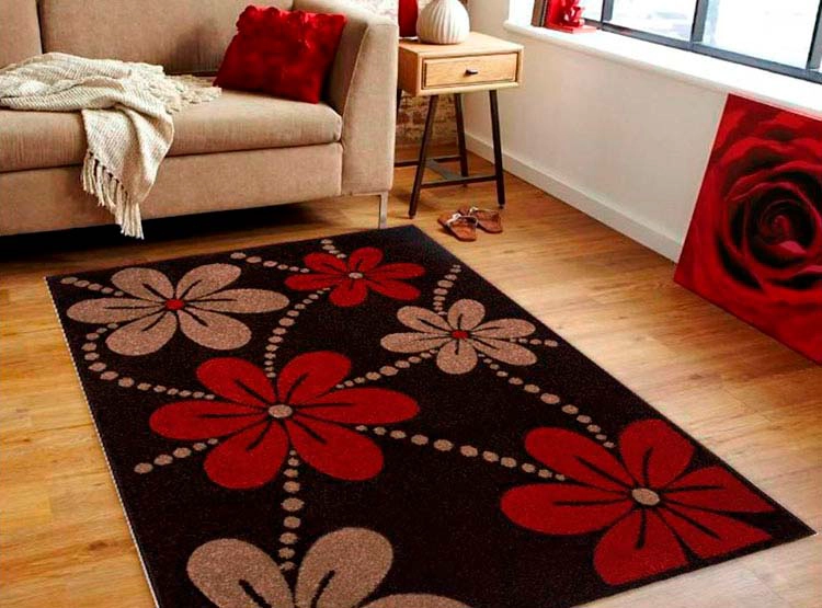 ALFOMBRA IDETEX FRIZE CARVED D1 CONTEMPORÁNEA MODERNA 133 X 180 CM CAFE - 3
