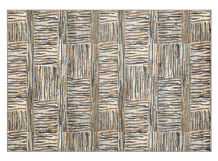 ALFOMBRA IDETEX HEATSET JUNGLE CONTEMPORÁNEA MODERNA 160 X 235 CM BEIGE - 1