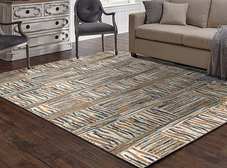 ALFOMBRA IDETEX HEATSET JUNGLE CONTEMPORÁNEA MODERNA 160 X 235 CM BEIGE - 2