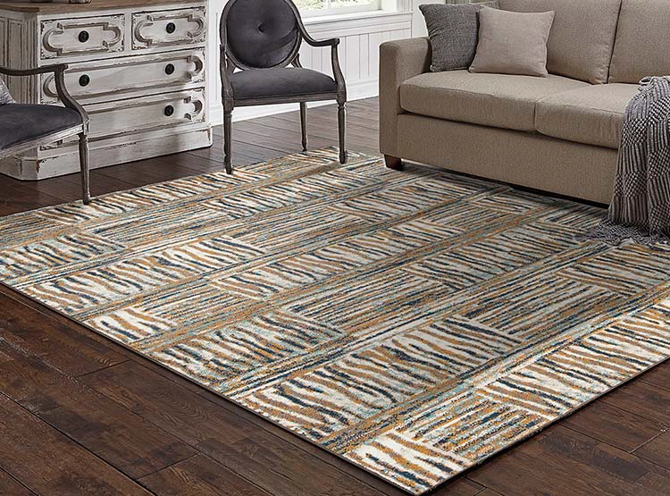 ALFOMBRA IDETEX HEATSET JUNGLE CONTEMPORÁNEA MODERNA 200 X 280 CM BEIGE - 2