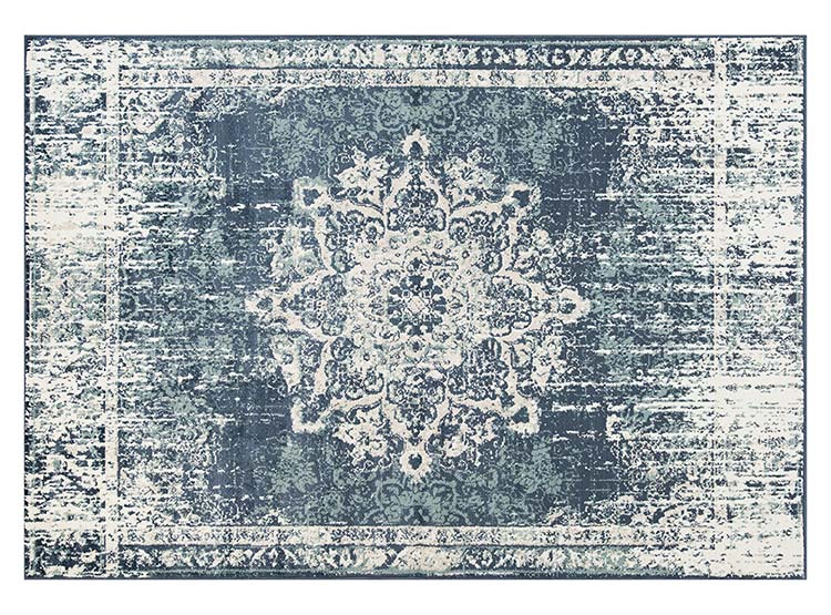 ALFOMBRA IDETEX HEATSET CLÁSICA TRADICIONAL 200 X 280 CM AZUL - 1