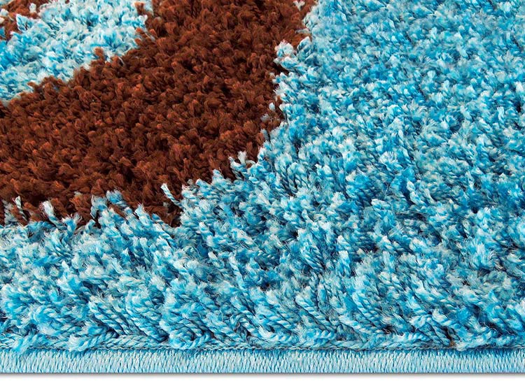ALFOMBRA IDETEX D1 SHAGGY 133 X 180 CM TURQUESA - 2