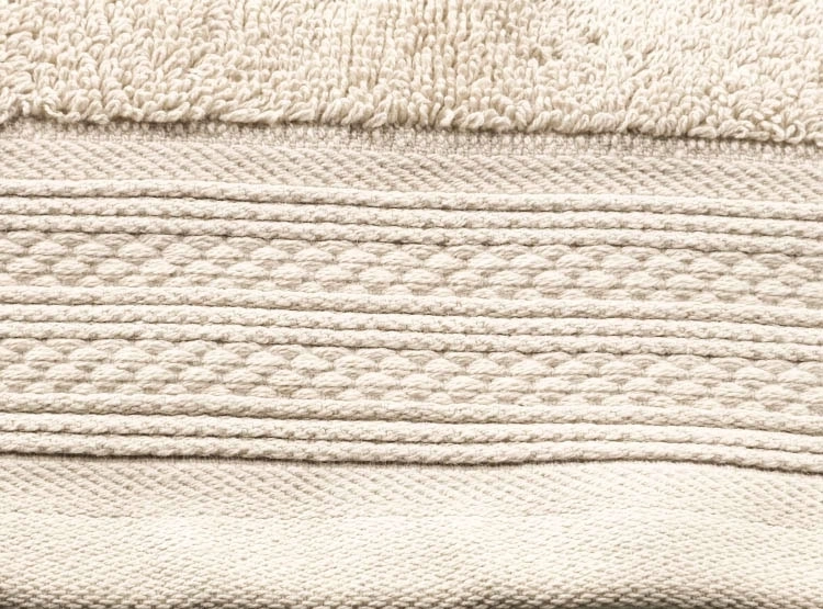 TOALLA DE MANO MAISON LINETT ALGODÓN 700 GR TAUPE - 2